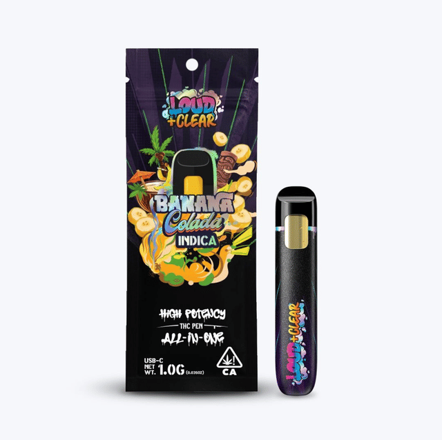 Loud+Clear: Banana Colada High Potency