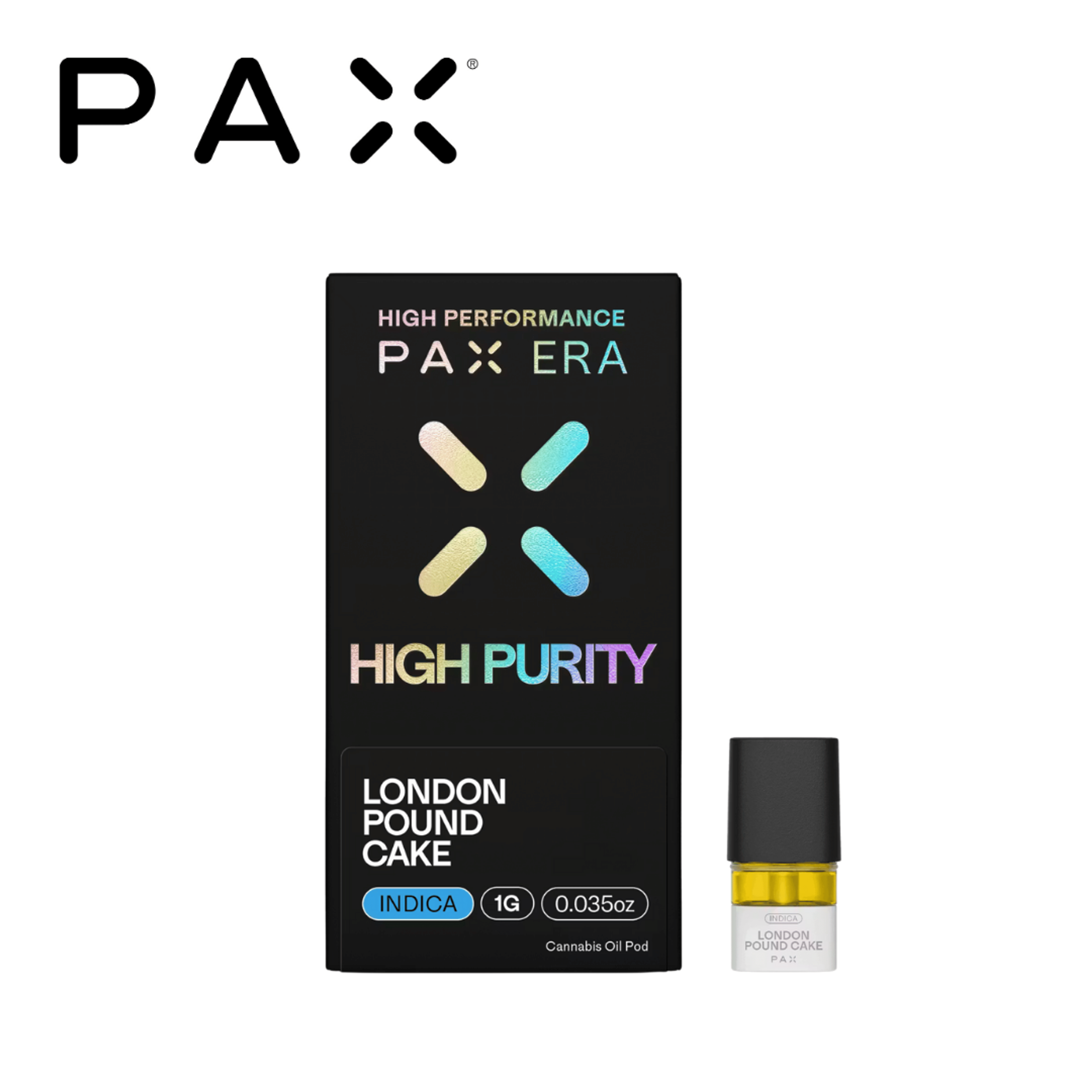 PAX - London Pound Cake – High Purity THC Pod – 1g - PAX - LPC Pod - $25.99 - Vapes