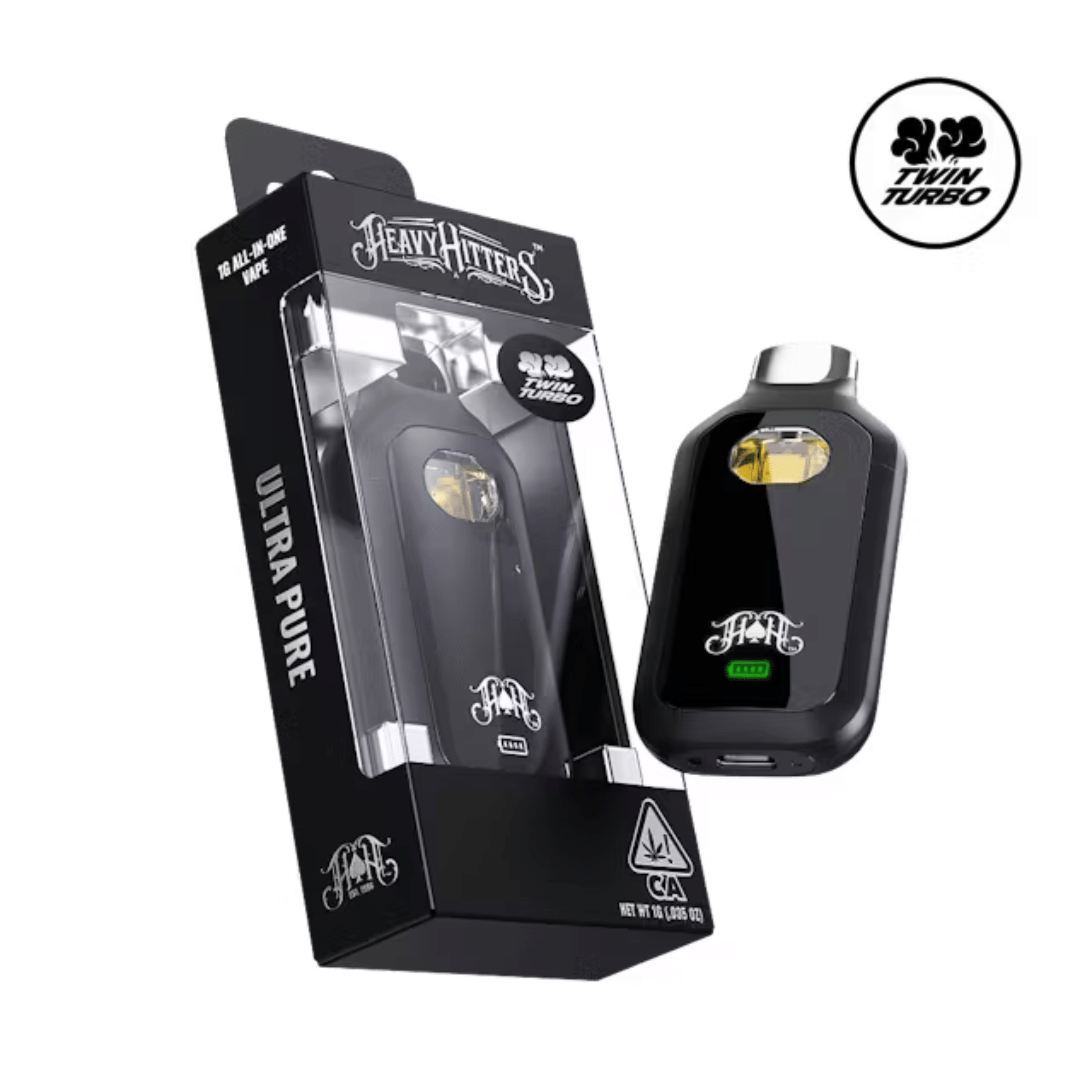 Blue Dream Twin Turbo Ultra Pure All In One - 1g - Heavy Hitters -  - $60 - Disposables