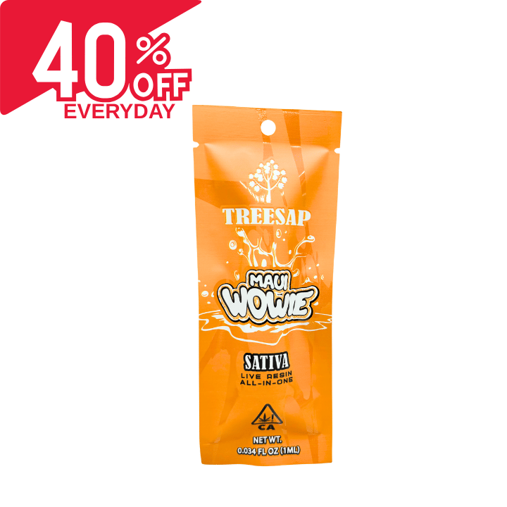 Treesap - Live Resin AIO - Maui Wowie (SAT) - Treesap -  - $29 - All-In-Ones