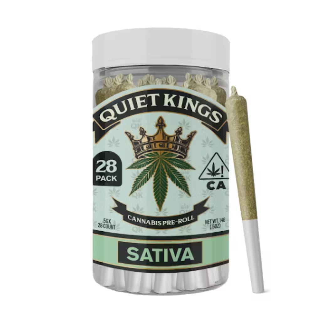 Golden Goat - .5g Prerolls (28pack) - Quiet Kings - 28Pack PR - $70 - Pre-Roll Packs