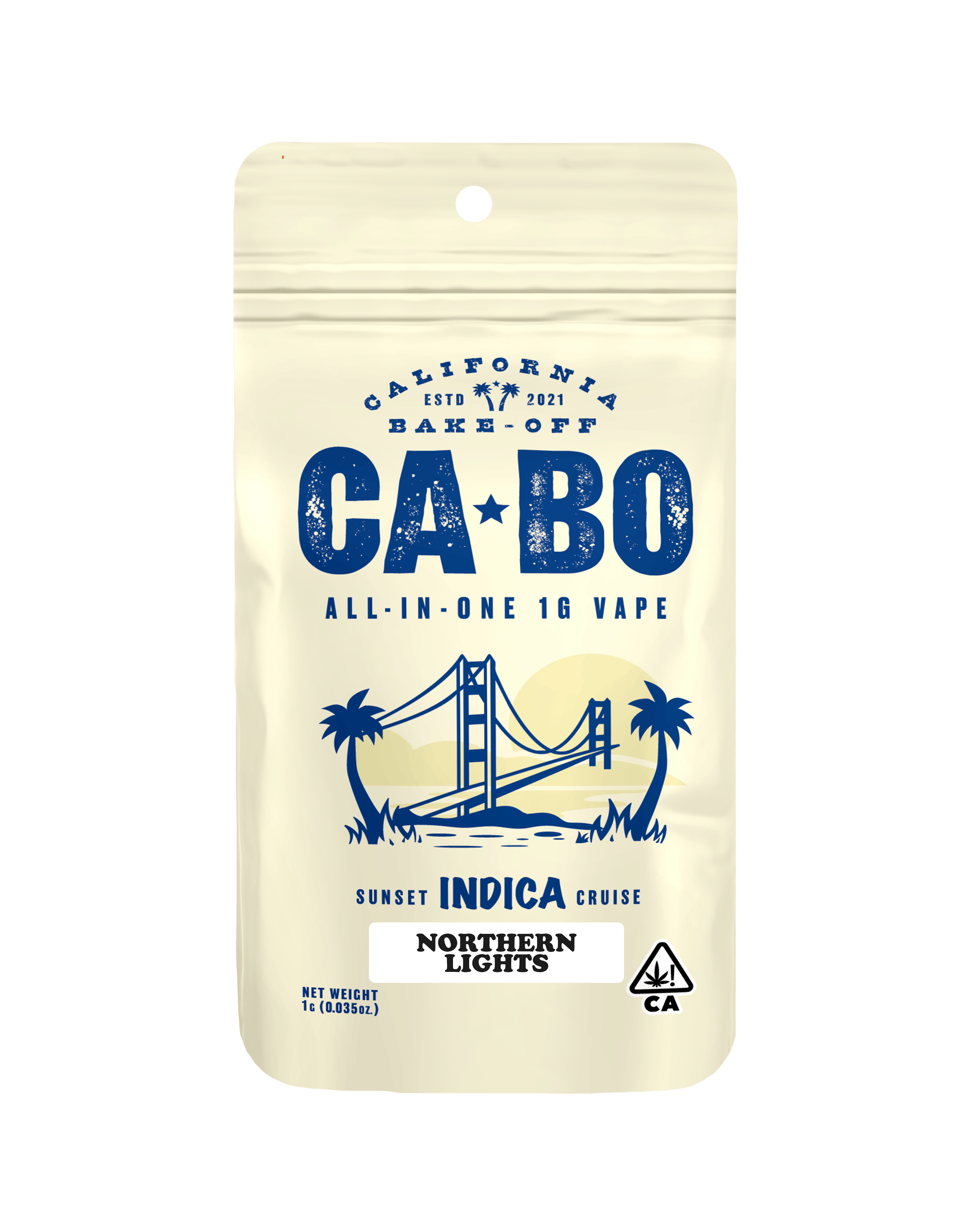 Northern Lights AIO 1g Vape - Indica - CABO -  - $14.40 - Vapes