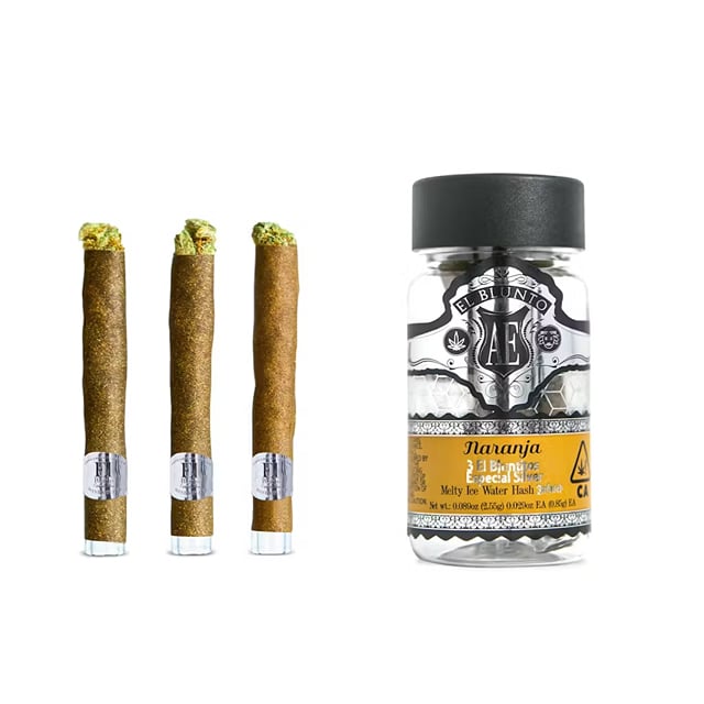 Naranja - Silver Hash infused Bluntito - 3pk - .85g - Sativa