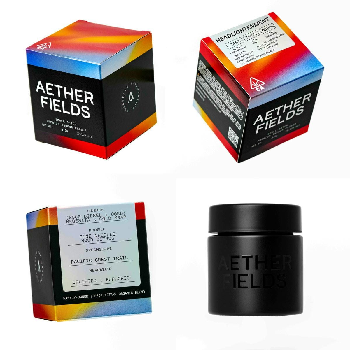 HEADLIGHTENMENT // PREMIUM INDOOR BIGS - 3.5g - AETHER FIELDS -  - $43.22 - Flowers