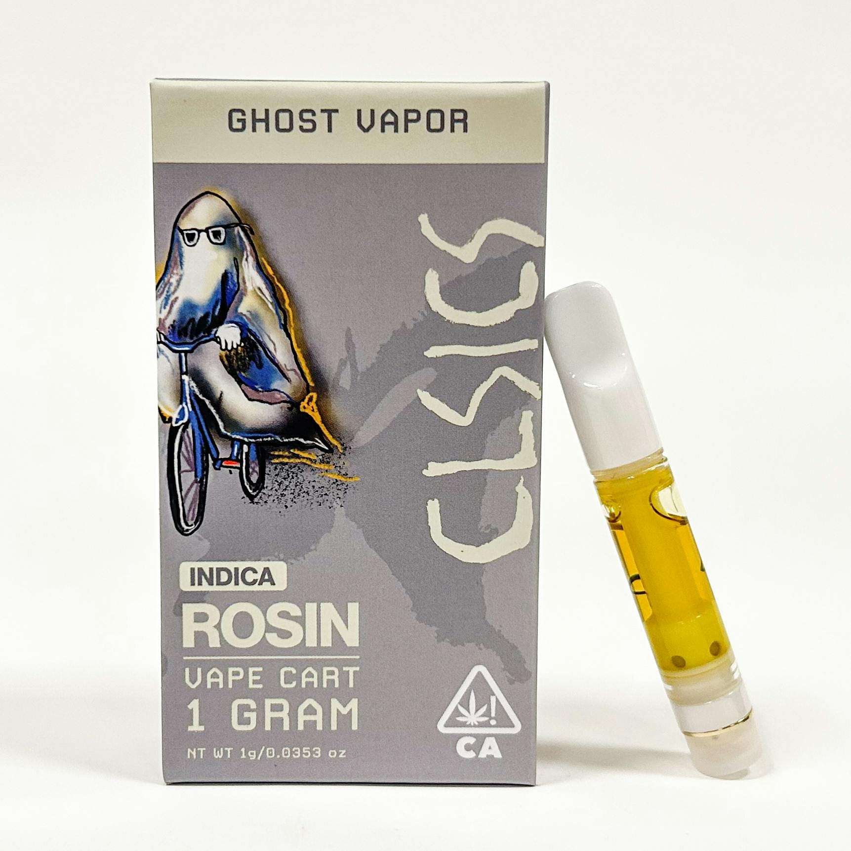 Ghost Vapor - Live Rosin Vape Cartridge 1g - CLSICS Rosin & Rosin Infused Pre Rolls -  - $50 - Cartridges