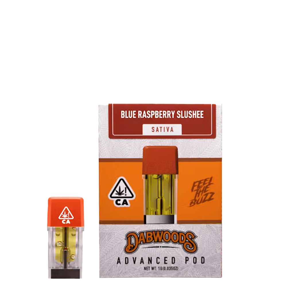 Blue Raspberry Slushee Pod (1G) - Dabwoods - null - $35 - Cartridge