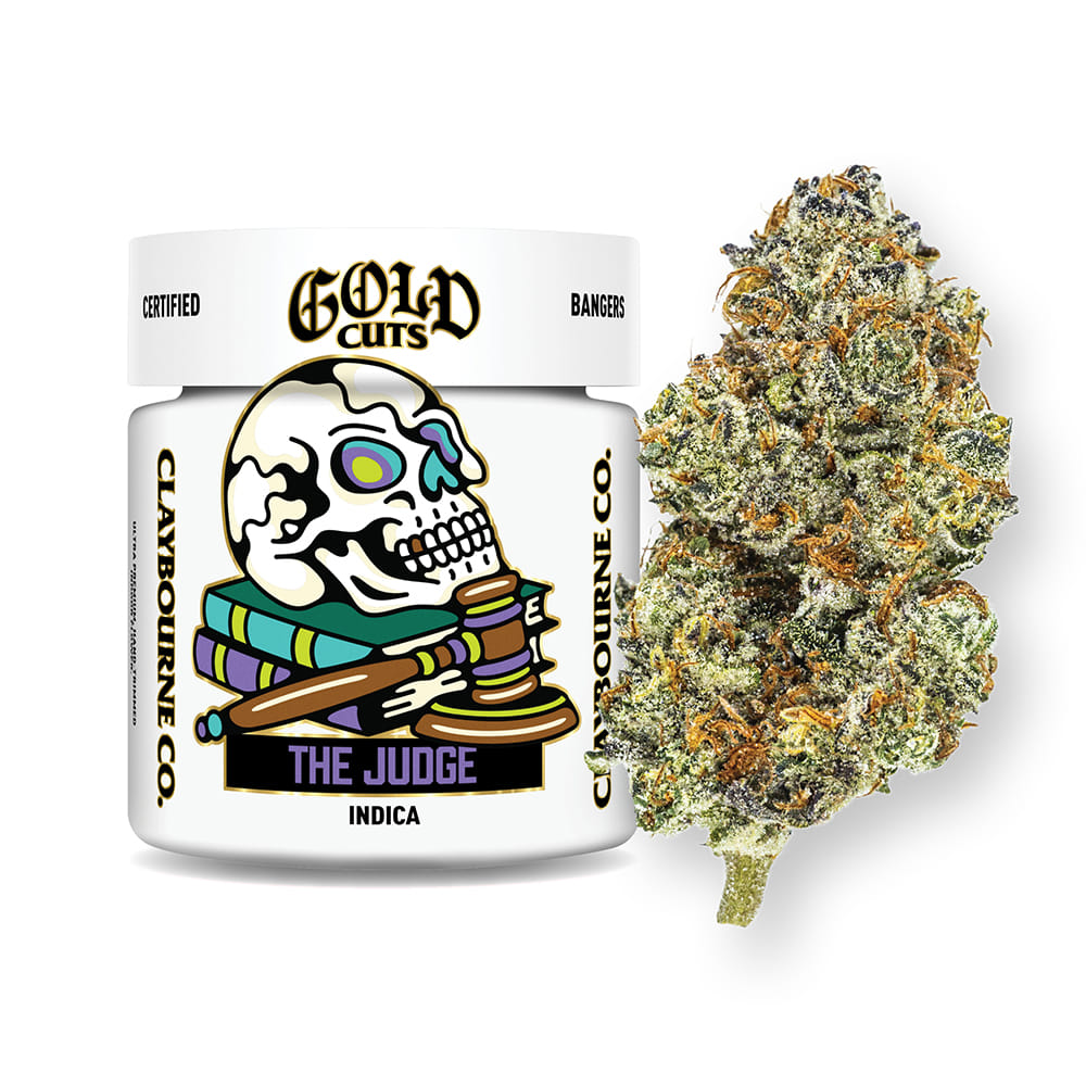 Claybourne Gold Cut - The Judge - 3.5g - Claybourne -  - $49.99 - Indoor Flowers