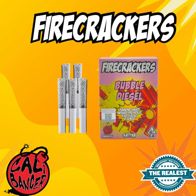 Bubble Diesel | 5 x 0.7 Infused Pre Roll Pack 3.5G