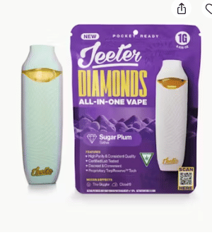 Sugar Plum (S) Liquid Diamonds AIO - 1g *B2G1 EVERYDAY* - Jeeter - Sugar Plum (S) AIO - $29.75 - Cartridges
