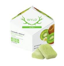 Kiwi 1:1 THCv + Sativa Enhanced Gummies | 100:100mg - WYLD - 1:1 Sativa - $17 - Gummies