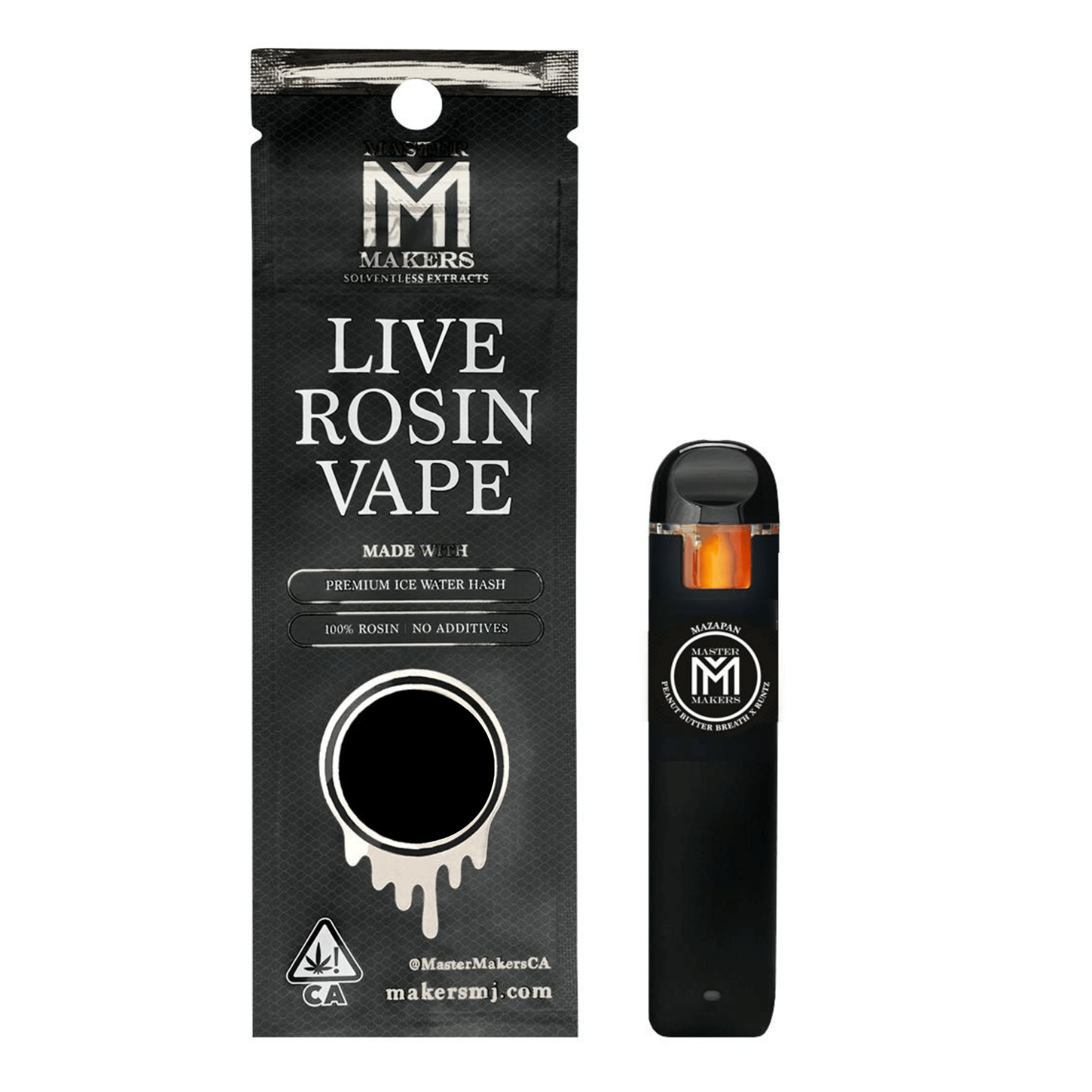 Garlic Juice Rosin .5g AIO - Master Makers - - $42 - Vapes