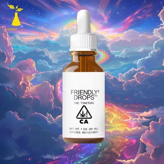 Friendly - White Tahoe Cookies - Full Spectrum Tincture - 1000mg - Friendly - Tincture - $34.99 - Tincture & FSO & Capsule