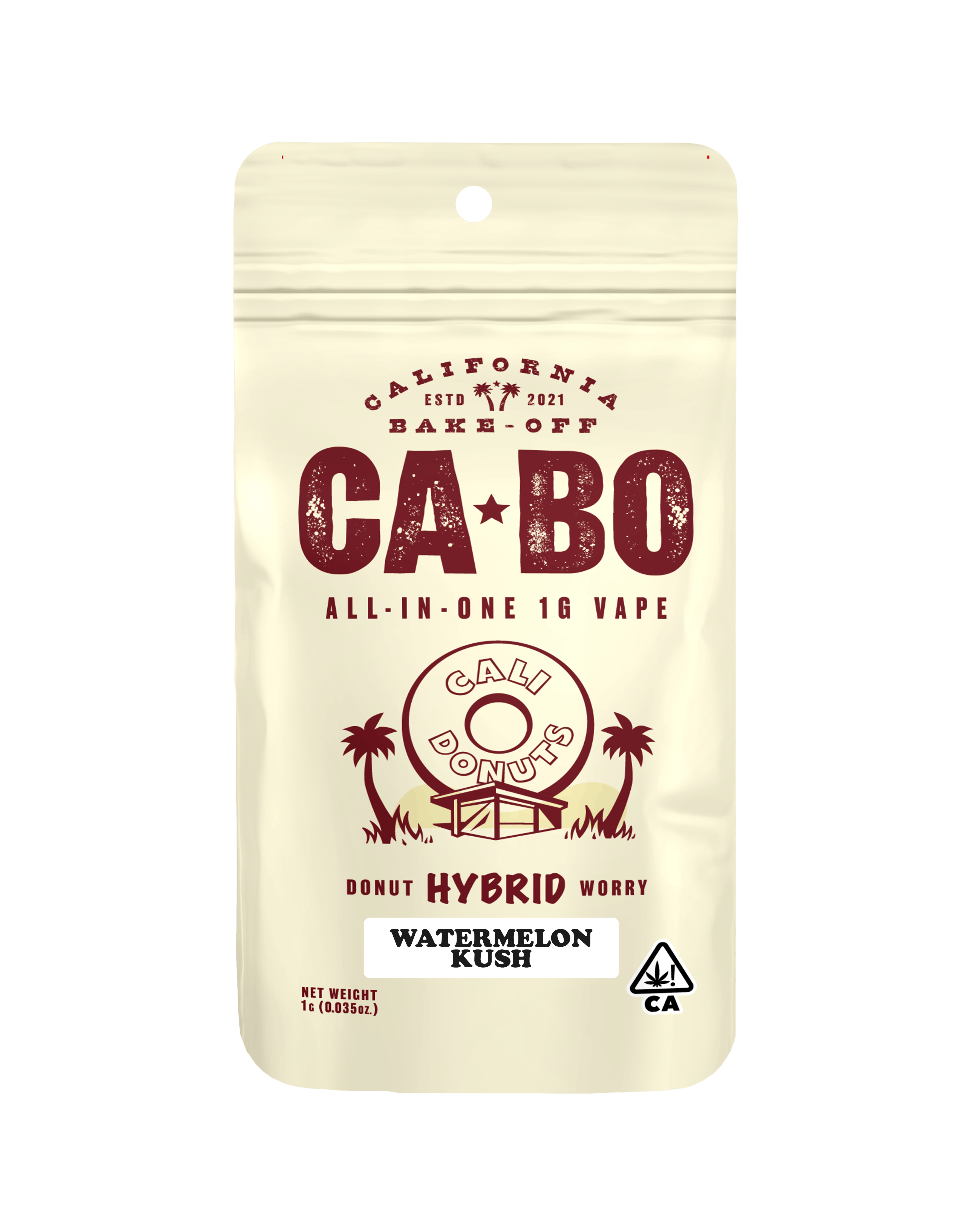 Cabo - Watermelon Kush - Disposable Vape - 1g - Cabo -  - $14.99 - Disposable Vapes