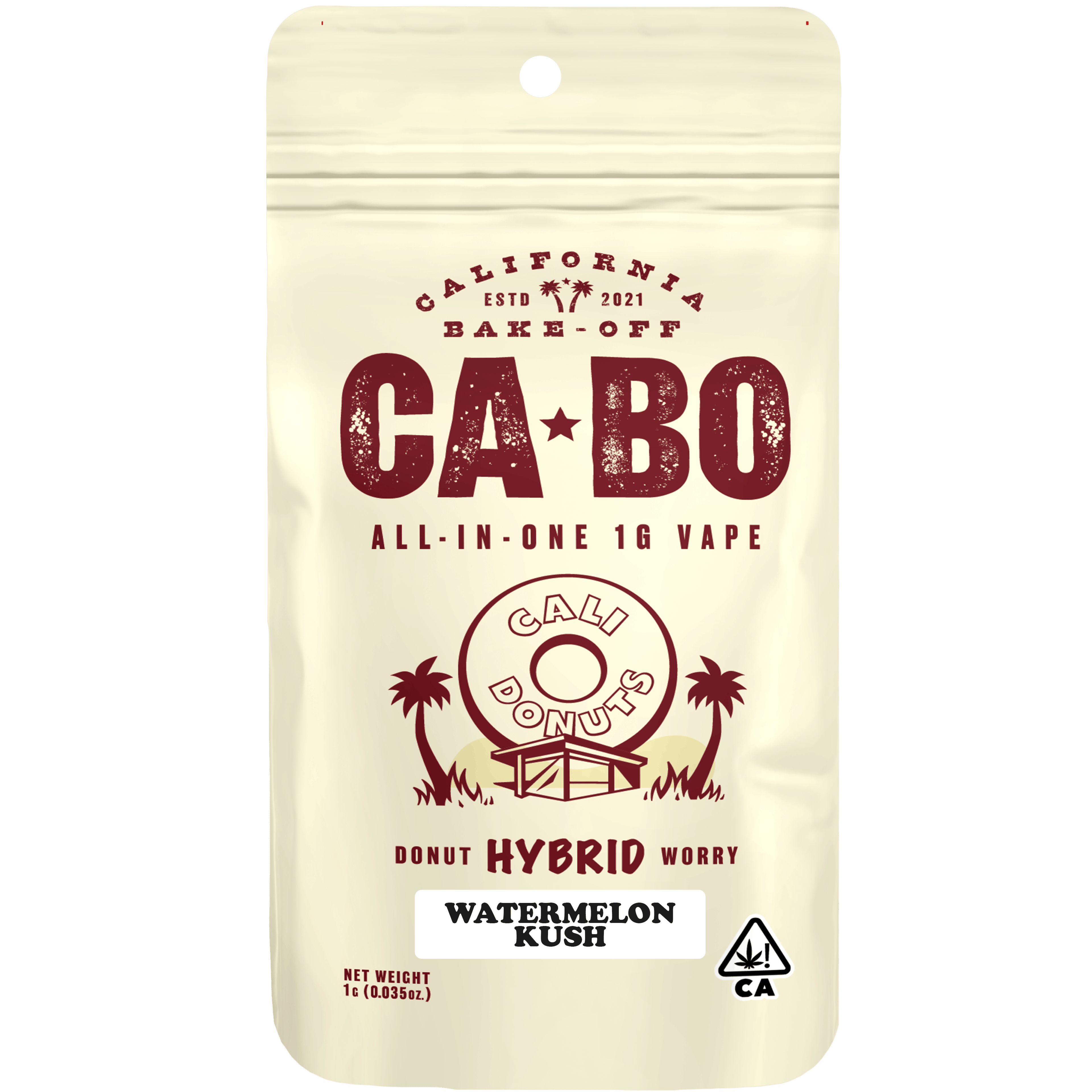 Cabo - Watermelon Kush - Disposable Vape - 1g - Cabo - - $14.99 - Disposable Vapes