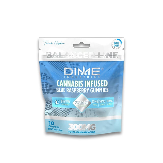 Balanced Line Blue Raspberry | CGB Gummies 10ct