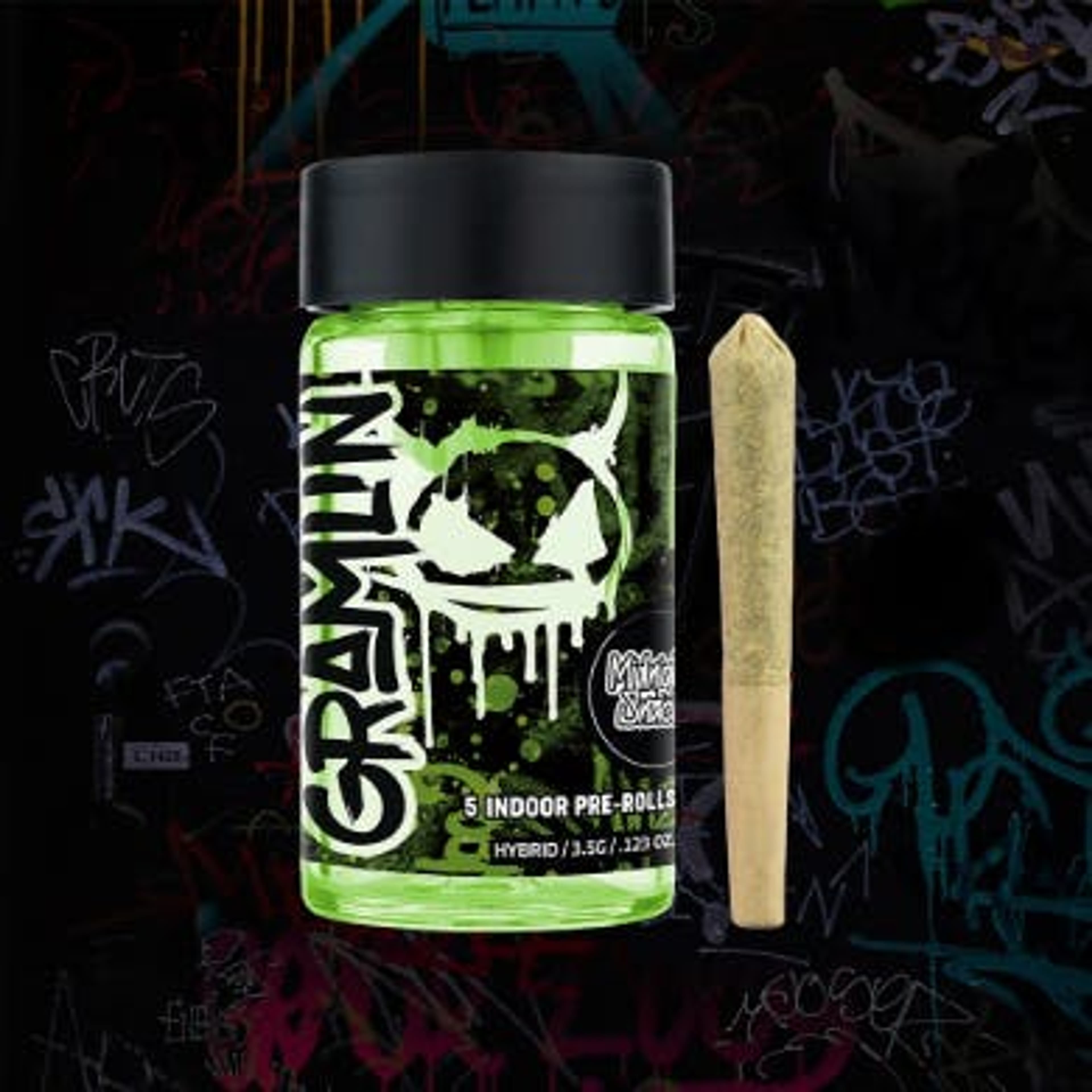 Midnight Snacks Preroll 3.5g (5ct) - GRAMLIN - - $19.50 - Pre-Rolls
