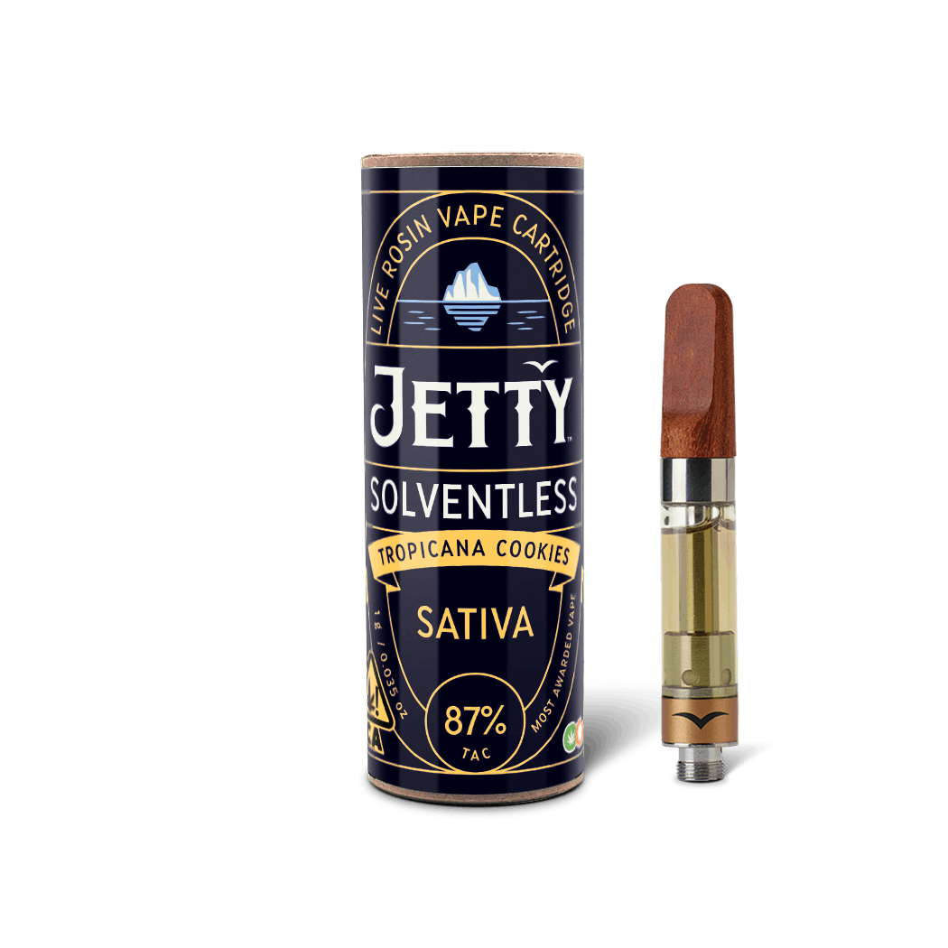 Jetty Solventless Cartridge 1g - Jetty Extracts - Midnight Milk (H) - $63.99 - Concentrates