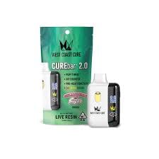 Strawberry n' Sugar - 1G AIO Live Resin CUREbar 2.0 - West Coast Cure -  - $40 - Vapes/PODS