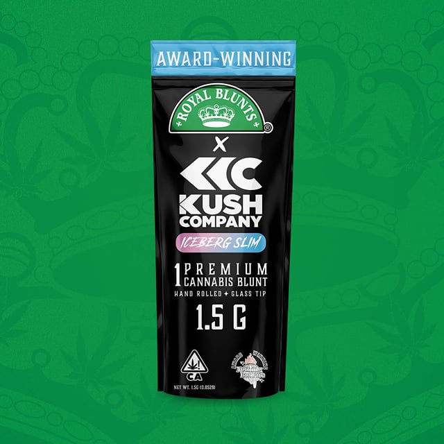 Royal Blunts x Kush Co. - Ice Berg Slim - Hand Rolled Cannarillo -1.5 g
