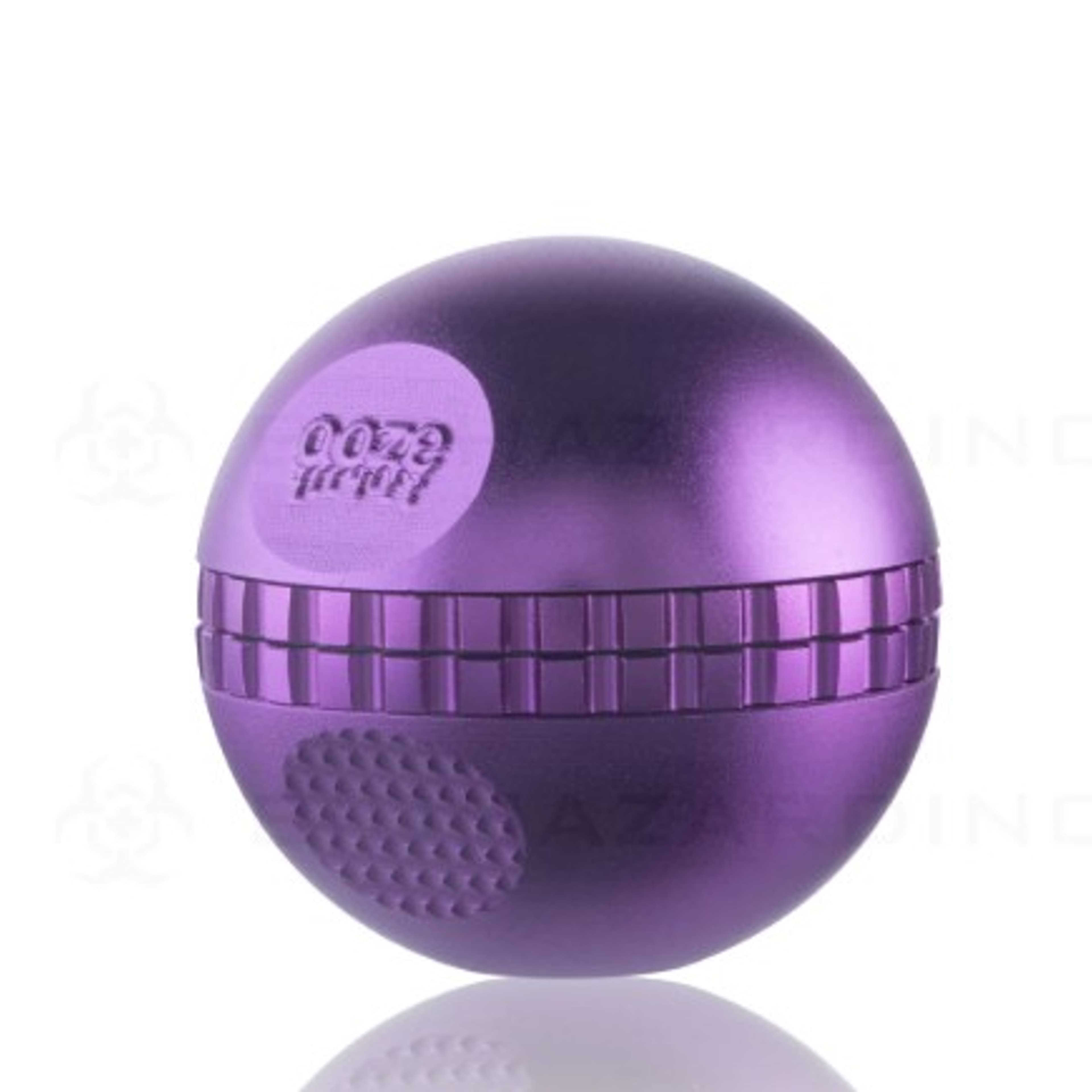 Ooze Saturn Herb Globe Grinder (Purple) - 4pc - Biohazard - - $25 - Paraphernalia