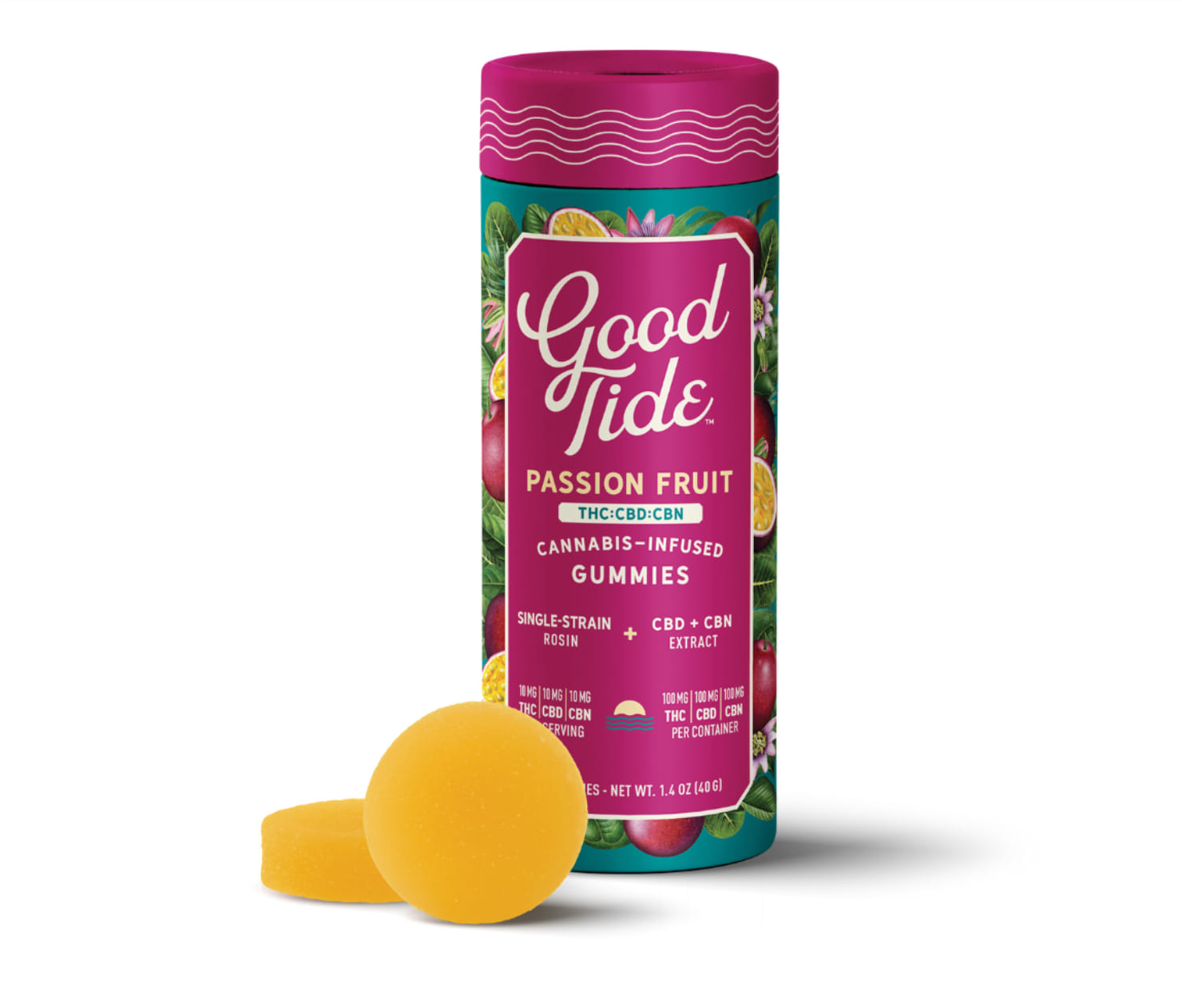 Good Tide — Passionfruit 1THC:1CBN:1CBD
