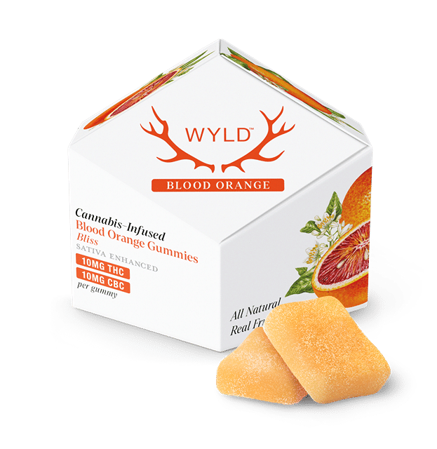 Blood Orange 1:1 CBC + Sativa Enhanced Gummies