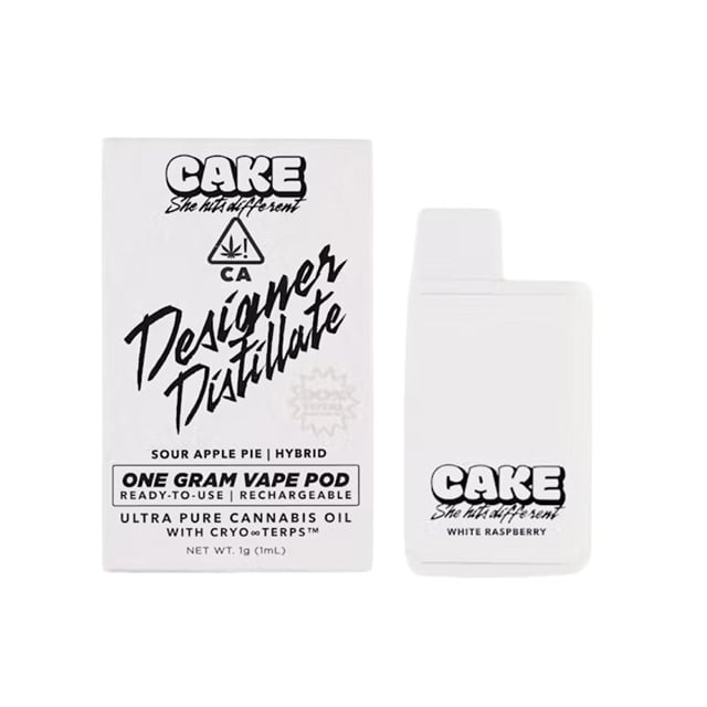 Sour Apple Pie Designer Distillate 1.25g Disposable Vape