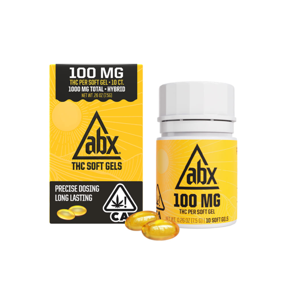ABX — Soft Gels 100mg THC 10ct