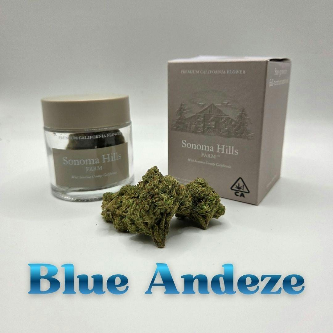 BLUE ANDEZE 3.5G - Sonoma Hills Farm -  - $35 - Flowers