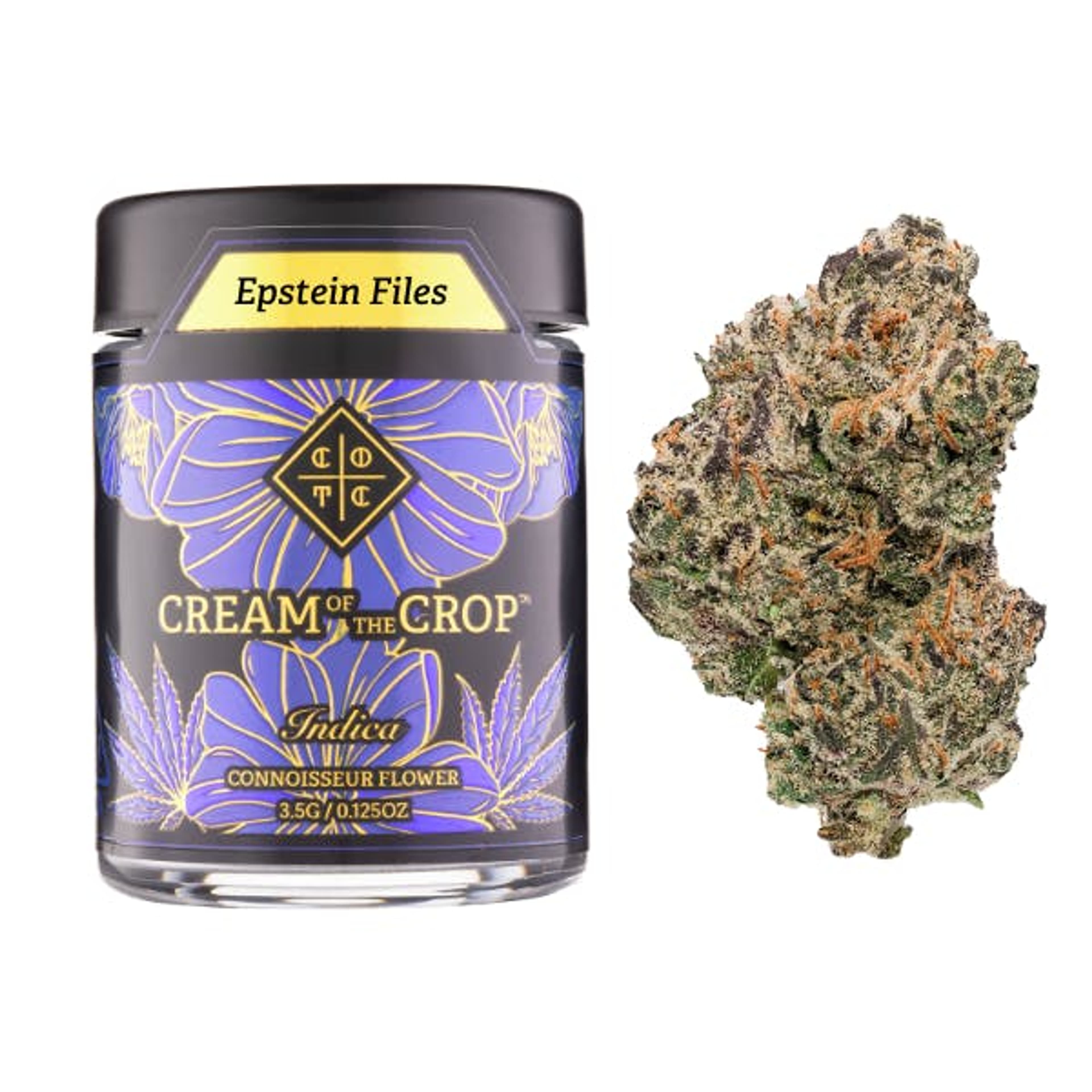 Cream Of The Crop | 3.5g - Epstein Files - Indica - Cream Of The Crop - - $32 - Flowers
