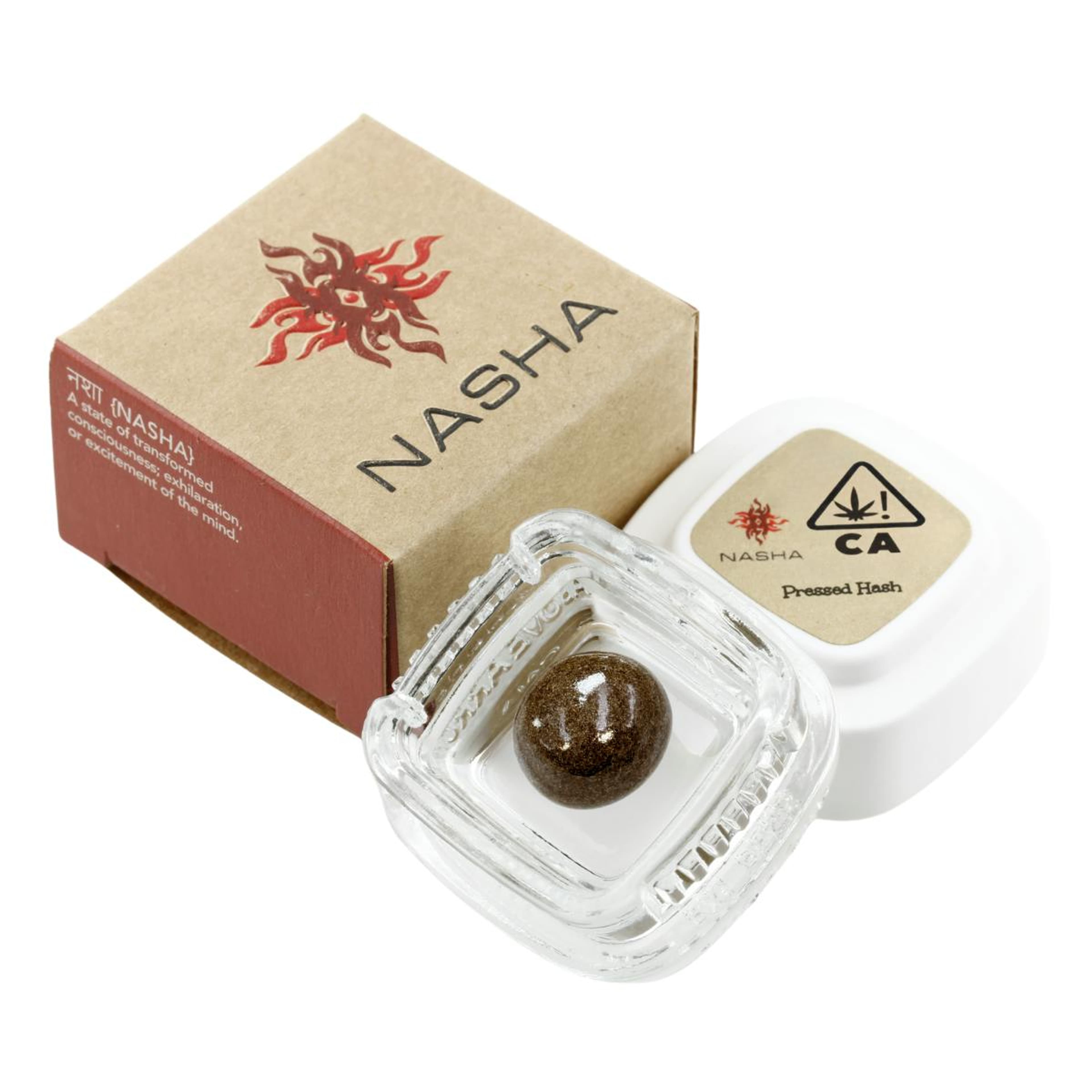 Nasha Hash | Sour Mule Red Pressed Hash - 1.2g - Nasha - - $28 - Concentrates