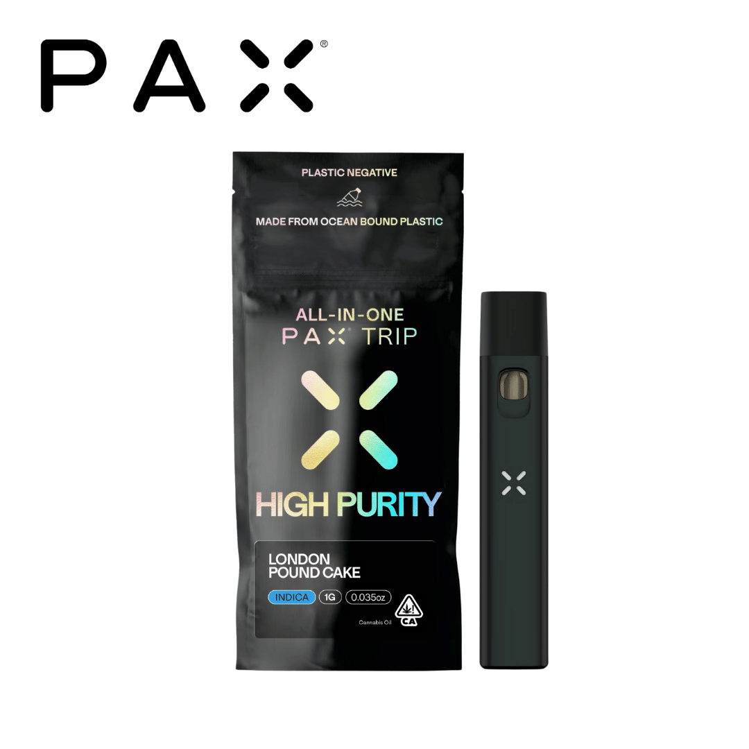 PAX - London Pound Cake – Trip High Purity AIO - 1g - PAX - LPC AIO - $25.99 - Disposable Vapes