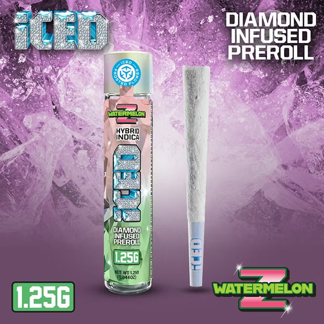 Watermelon Z - Infused Pre Roll - 1.25g - Indica