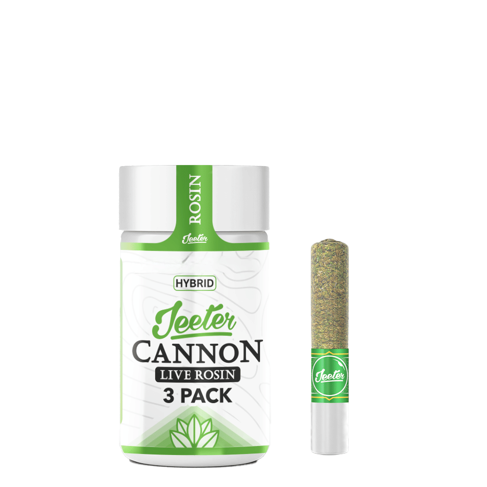 Secret Weapon Live Resin Infused Baby Cannon Pre-Rolls (3Pk) (1.5G) - Jeeter - (3Pk)(1.5G) - $30 - Preroll