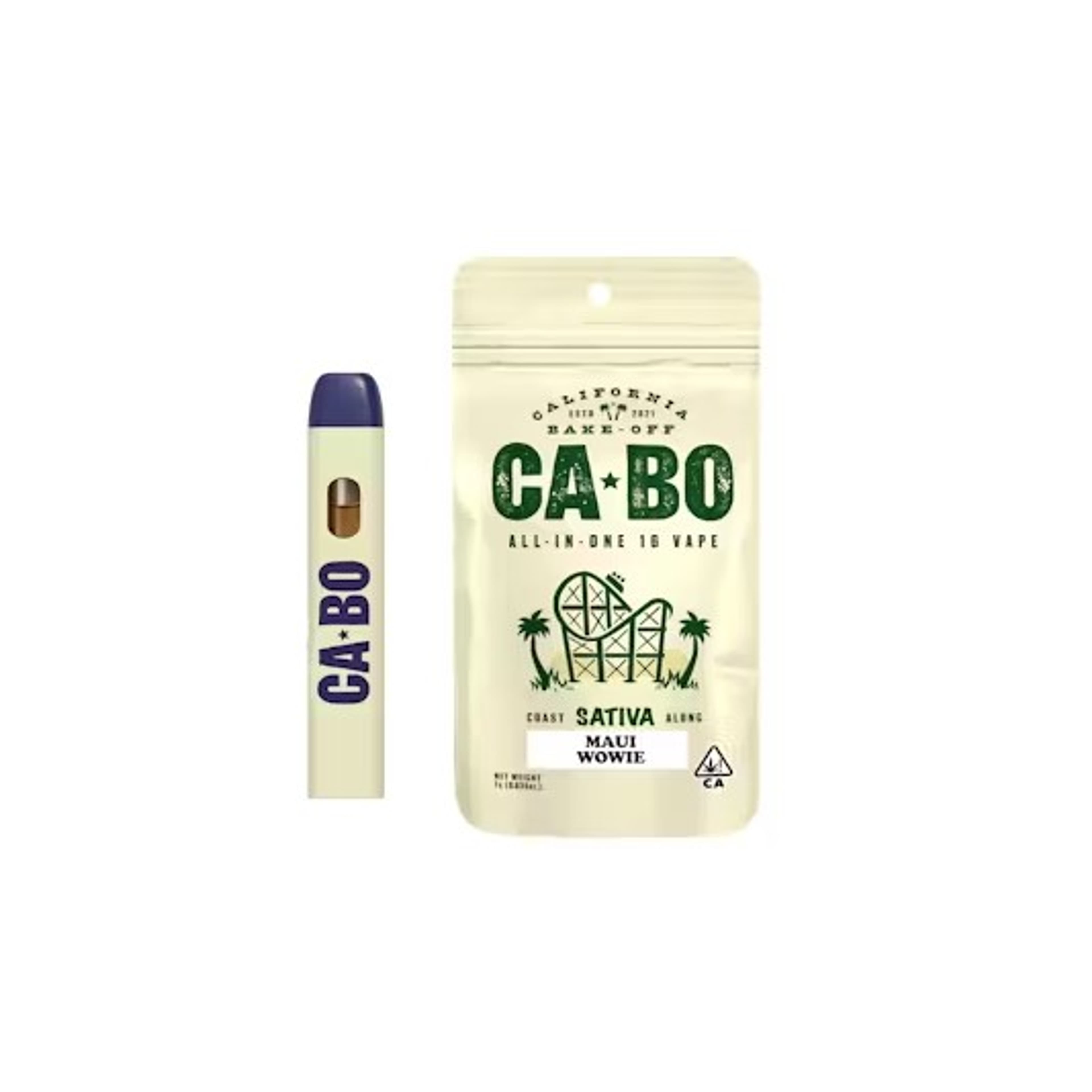 Cabo AIO - Maui Wowie - All-In-One Vape - 1g - Cabo - AIO - $14.99 - Disposable Vape Pens (All In One)