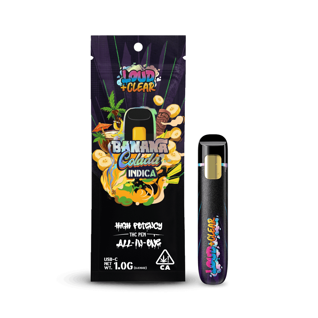 Banana Colada All-in-One - 1g - LOUD+CLEAR -  - $25.75 - Vape