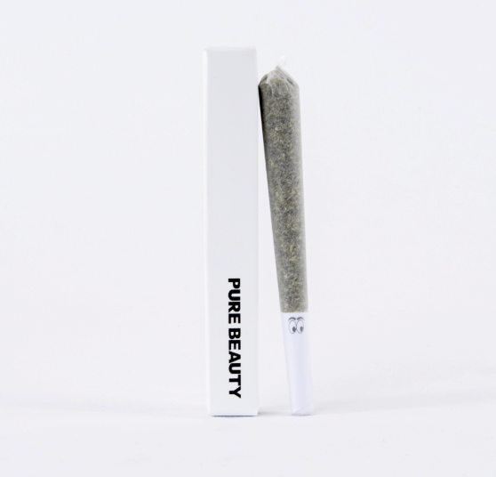 Gush Mints 1:1  (CBD:THC) -  Single (1g) Pre-Roll - Pure Beauty -  - $13.99 - Preroll
