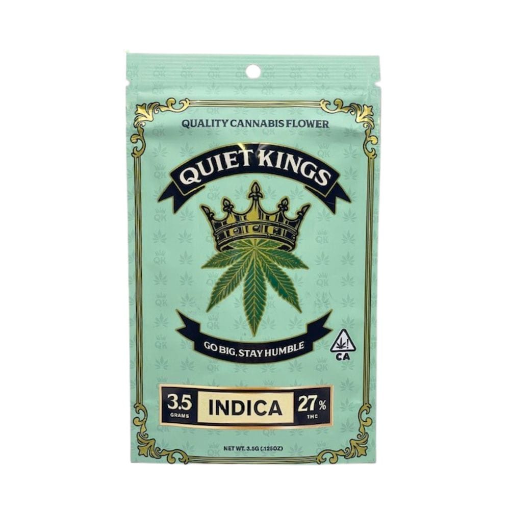 Pink Certz - 3.5g - Quiet Kings - Eighth - Indica - $15 - Flower (Eighths)