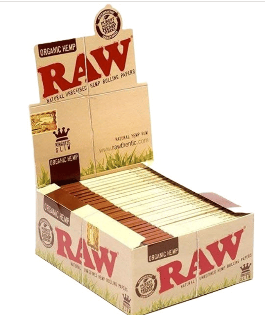 Raw King Size Slim Hemp Papers - Halfpipe -  - $3 - Accessories