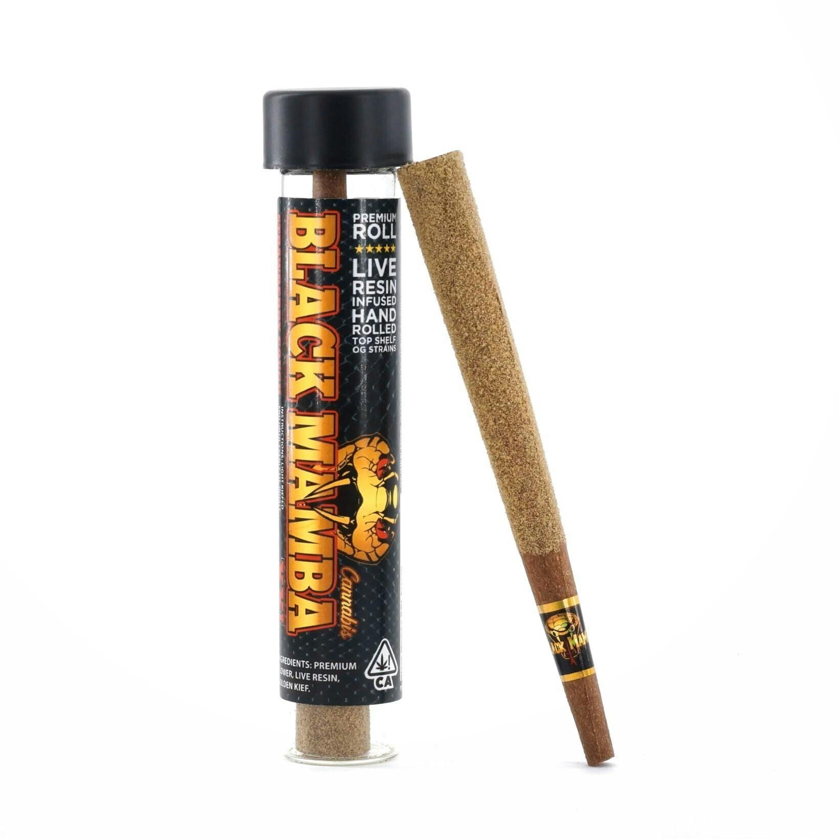 KING LOUIE 1.2G BLUNT - BLACK MAMBA -  - $8.60 - Pre-Roll Infused