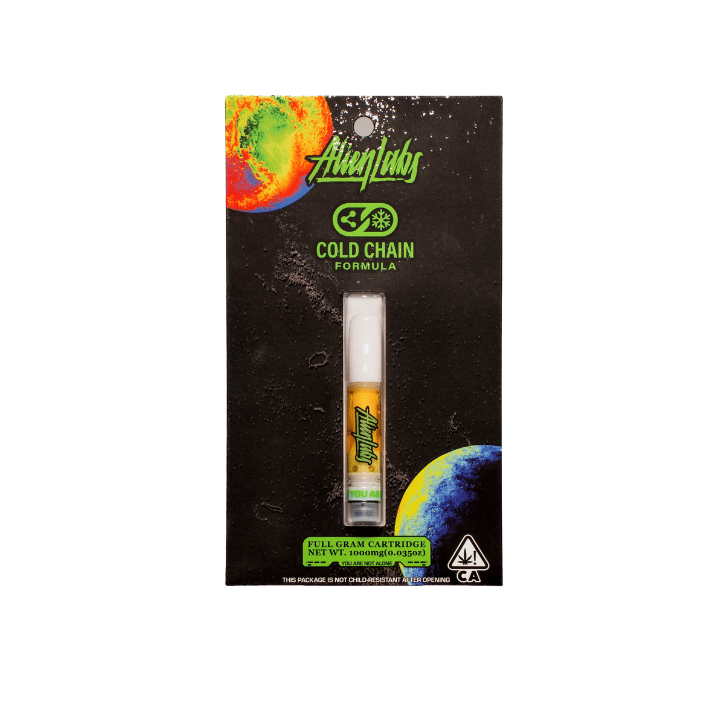 Alien Labs - Gram 510 Cartridge Cold Chain - Atomic Gelato - Alien Labs -  - $40 - Vape Carts