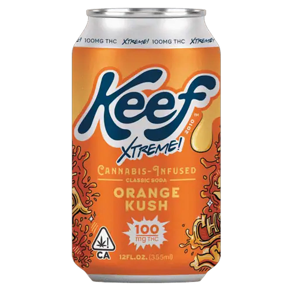 Orange Kush (H) Xtreme Soda - 100mg - Keef - Orange Crush (H) - $9.99 - Edibles