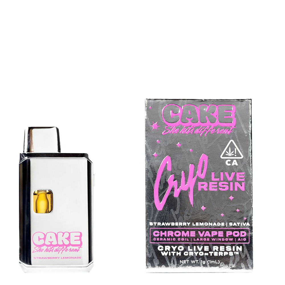 Strawberry Lemonade Cryo Live Resin Disposable (1G) - Cake - null - $35 - Cartridge