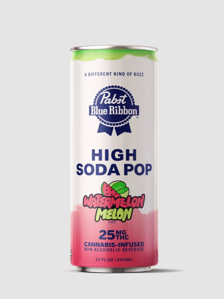 Pabst: High Soda Watermelon Melon Single Can
