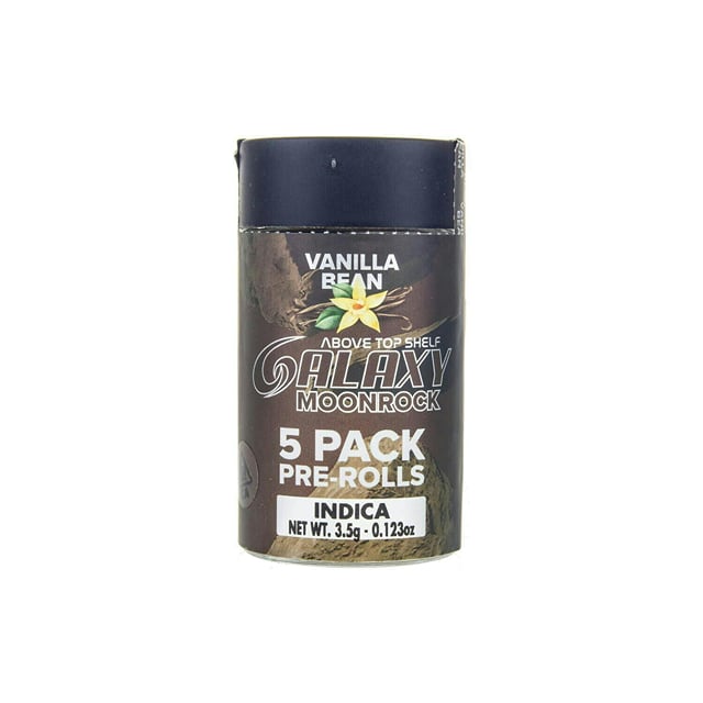 Vanilla Bean | .7g x 5 Moonrock Pre-Roll Pack