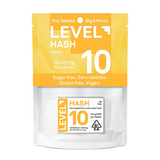 Level10 Hash - Tablet - 10count