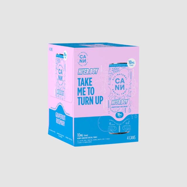 Hi'er Boys | Grapefruit Rosemary | 4pk 12oz Can