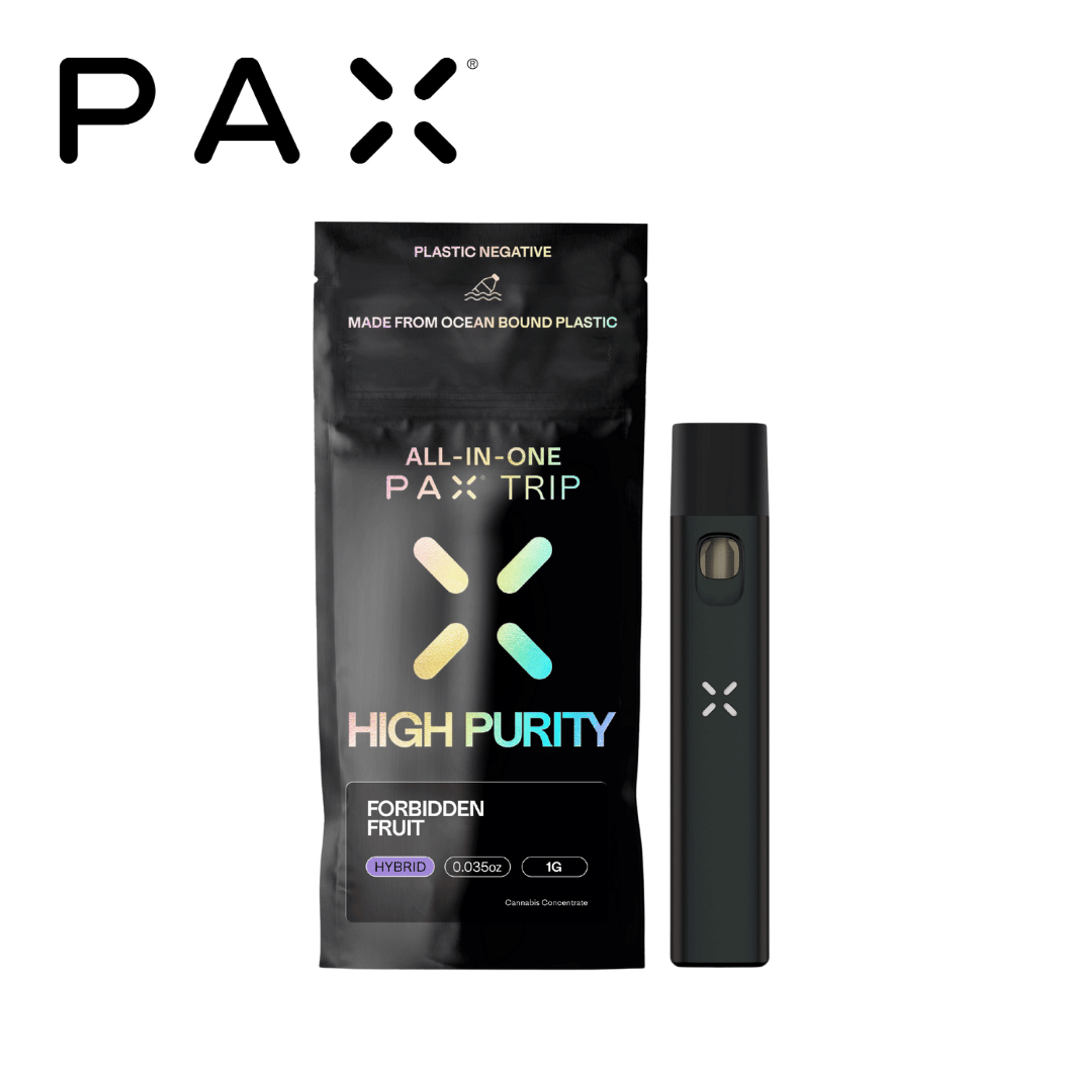 PAX - Forbidden Fruit - Trip High Purity AIO - 1g - PAX - F. Fruit AIO - $25.99 - Disposable Vapes