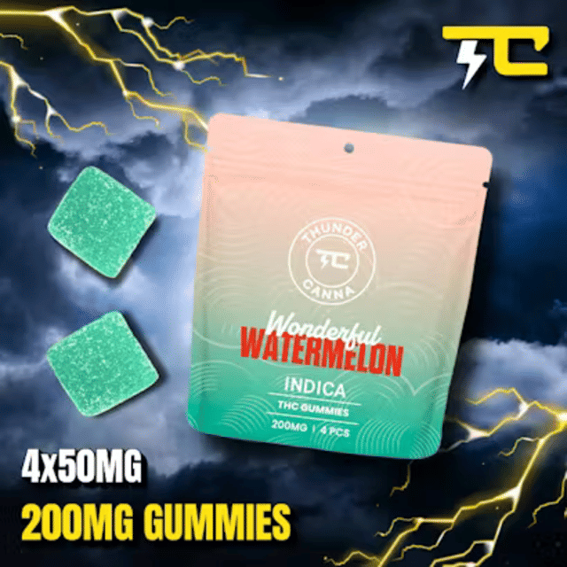 Gummies 200mg (4x50mg) - Wonderful Watermelon