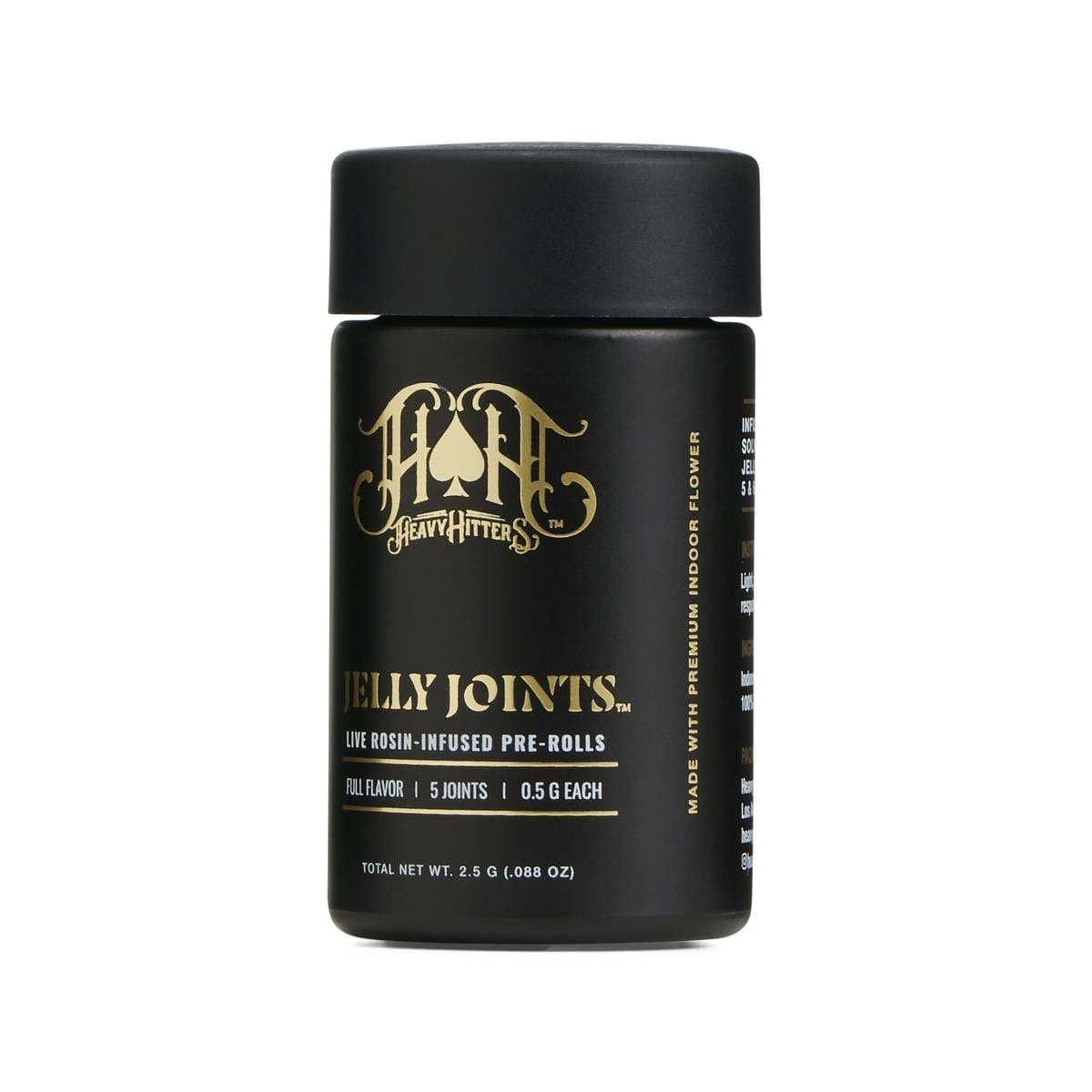 Spray Tan (Flower) x Roasted Garlic Margy (Rosin) Infused Jelly Joints 5 Pack - 2.5g - Heavy Hitters -  - $44 - Infused Pre-Rolls